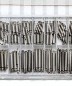 Set of 360 stainless steel watch strap pins 8mm - 25mm